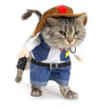 Pioneer Pooch Pet Costume with Hat - Small