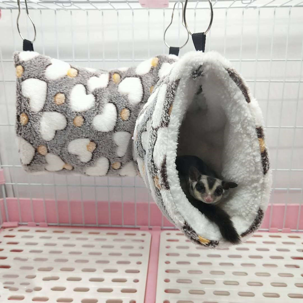 Cozy Plush Pet Tunnel Nest