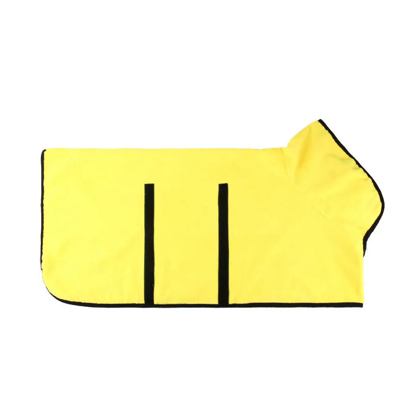 QuickDry Pet Bathrobe Towel