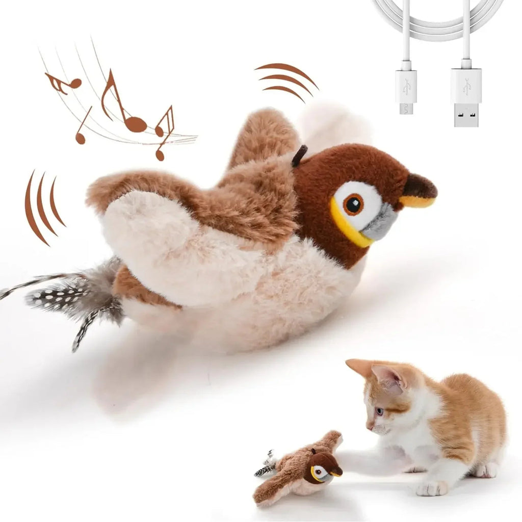 Purrfect Melody Bird Toy