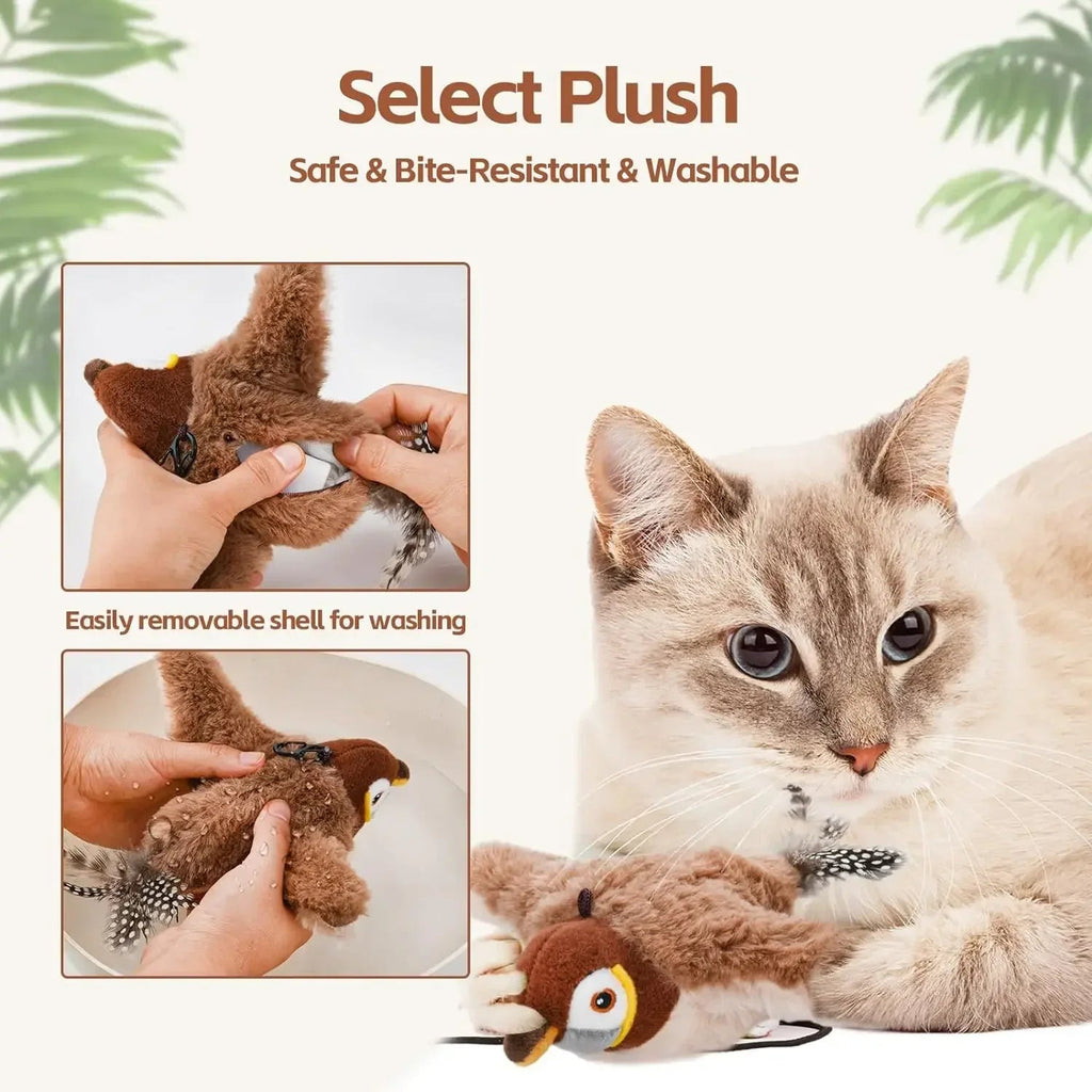 Purrfect Melody Bird Toy