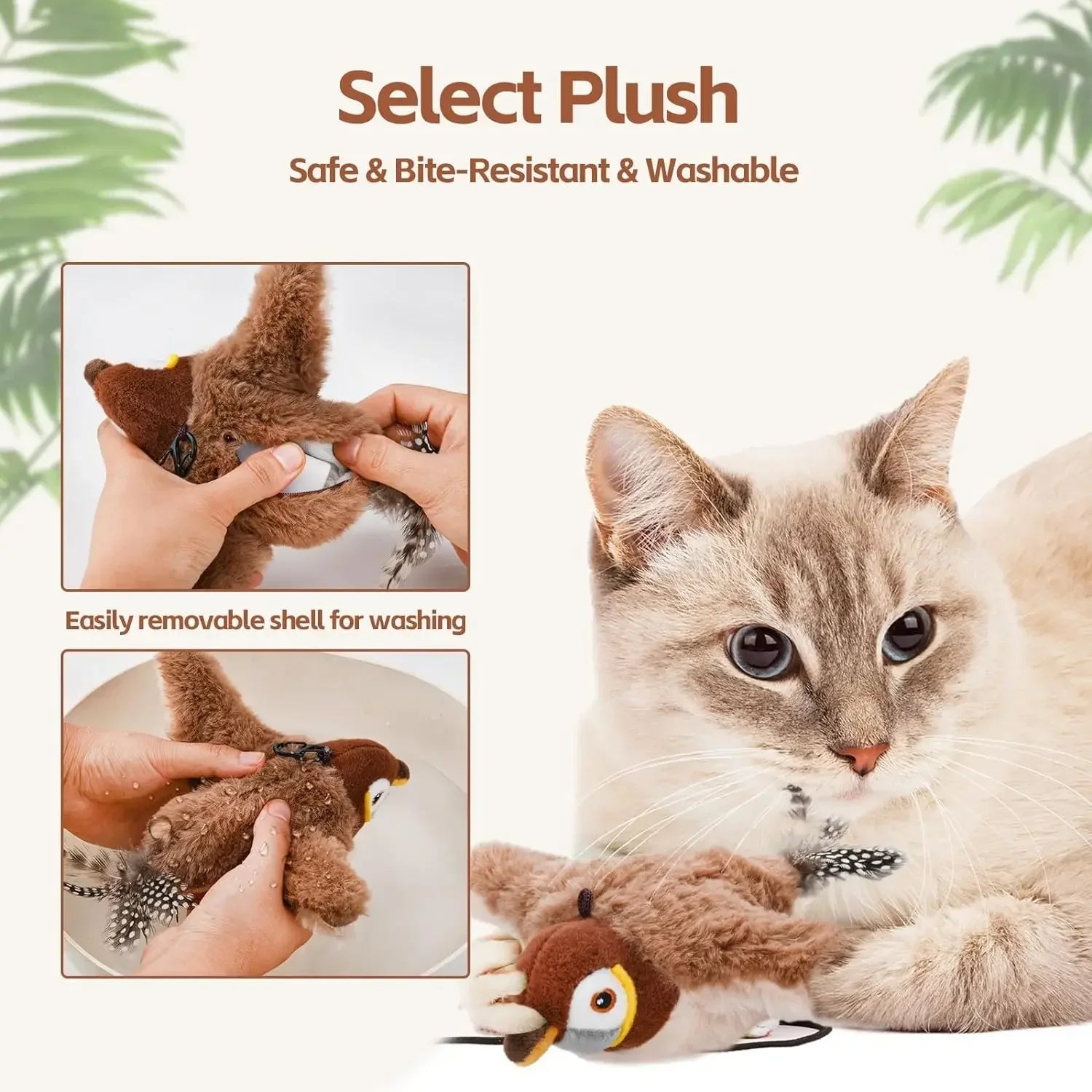 Purrfect Melody Bird Toy