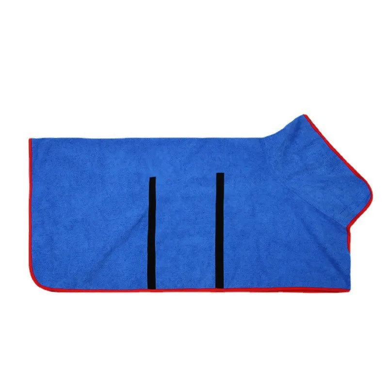 QuickDry Pet Bathrobe Towel