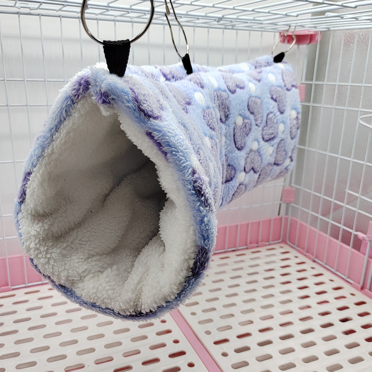 Cozy Plush Pet Tunnel Nest