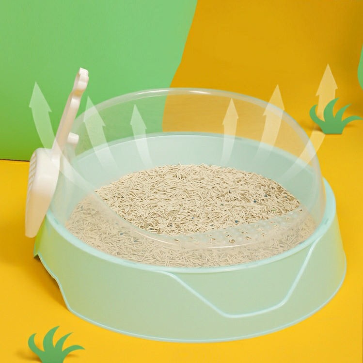 Semi-Private Cat Litter Haven with Scoop