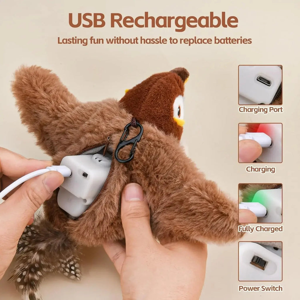 Purrfect Melody Bird Toy