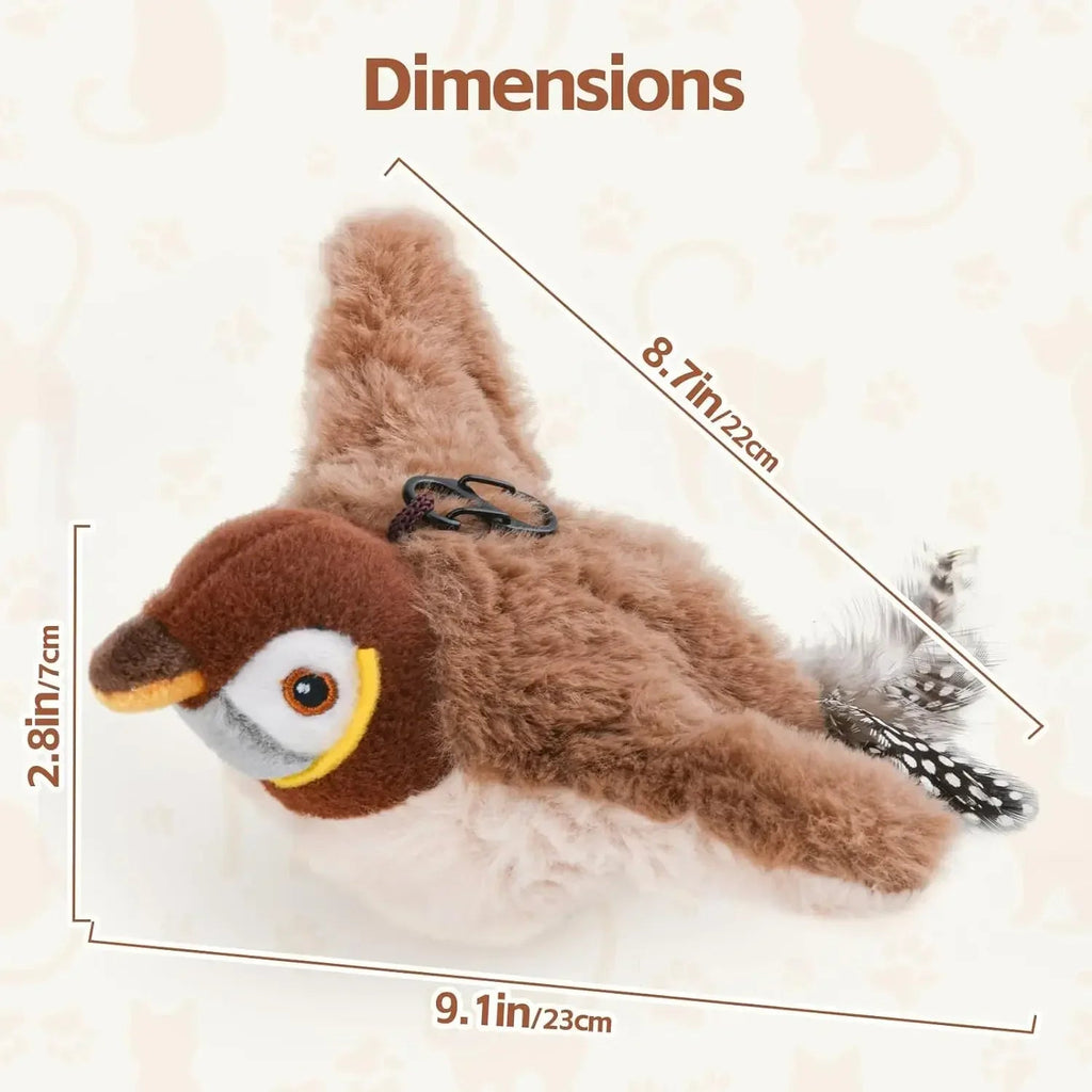 Purrfect Melody Bird Toy